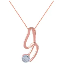P.C. Chandra Jewellers 18 kt Gold & Diamond Pendant without Chain-picture-16