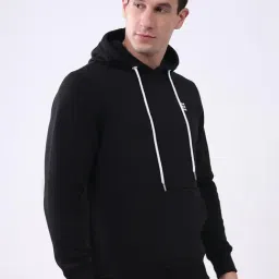 Rock.it Black Solid Regular Fit Sweatshirt image 3