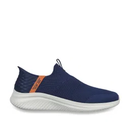 Skechers Men's ULTRA FLEX 3.0 - VIEWPOINT Navy Orange Casual Sneakers image 1