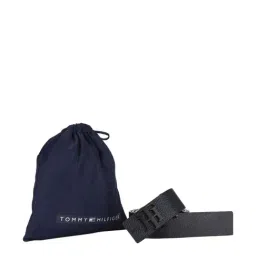 Tommy Hilfiger Salvatore Navy Leather Reversible Belt for Men image 5