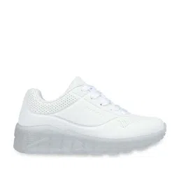 Skechers Boys UNO ICE White Casual Party Wear image 1