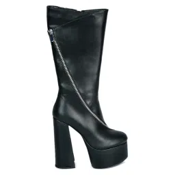 London Rag Women's Black Casual Booties image 1