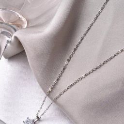 Joker & Witch Zelda Rhinestone Silver Princess Necklaces-picture-49