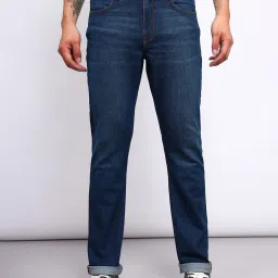 Lee Rodeo Blue Regular Fit Lightly Washed Jeans image 1