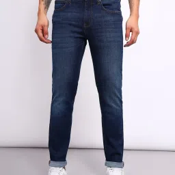 Lee Travis Blue Slim Fit Lightly Washed Jeans image 1