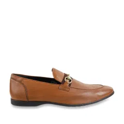 J. Fontini by Mochi Men's Tan Formal Loafers image 1