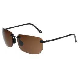 SCOTT Brown UV Protection Rectangular Sunglasses for Men image 1