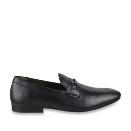 Da Vinchi by Metro Men's Black Formal Loafers image 1
