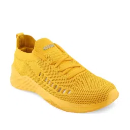 Campus Women's CAMP-FLEEK Yellow Running Shoes image 2
