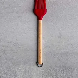 KitchenAid Red Medium Birchwood Basting Brush image 1