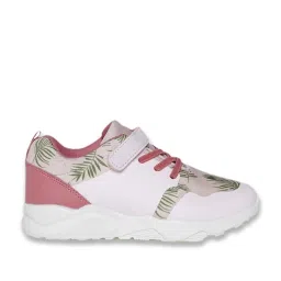 Pantaloons Junior White & Pink Velcro Shoes image 1