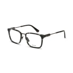 Police VPLF09K53568FR Grey Square Eye Frames For Men image 1