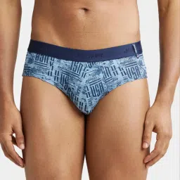 Jockey US52 Men's Super Combed Cotton Printed Brief with Ultrasoft Waistband (Prints May Vary) image 1