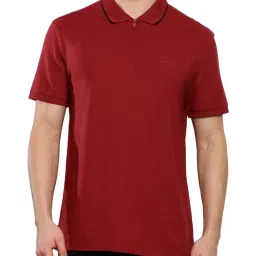 Calvin Klein Jeans Razzleberry Regular Fit Polo T-Shirt image 1