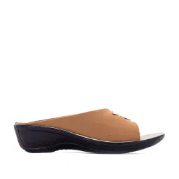 Khadim Women's Brown Casual Wedges image 1