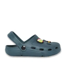 Pantaloons Junior Teal Blue Back Strap Clogs image 1