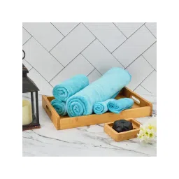 Black Gold Microfiber Bath Towel, Hand Towels & Washcloth Combo Gift Set Plain image 1
