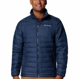 Columbia Collegiate Navy Regular Fit Quilted Sports Jacket image 1