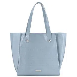 Toteteca Blue Textured Medium Tote Handbag image 1