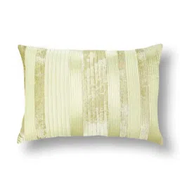 Home4U Glenn Green Velvet & Silk Cushion Cover - Set of 1-picture-43