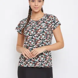 Clovia Multicolor Printed T-shirt-picture-10