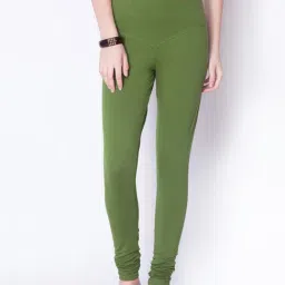 Dollar Missy Green Cotton Leggings-picture-32
