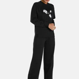 Puma Black Logo Print Sweatshirt image 5