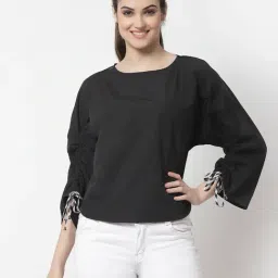 Style Quotient Black A-Line Top-picture-13
