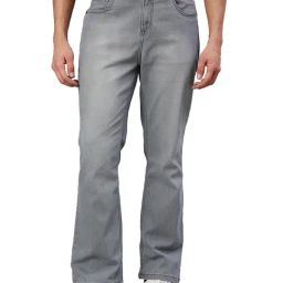 High Star Grey Regular Fit Lightly Washed Jeans-picture-32