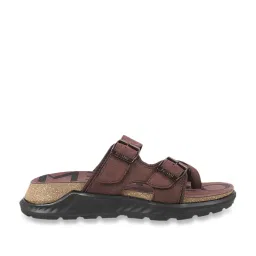 Metro Men's Brown Toe Ring Sandals image 1
