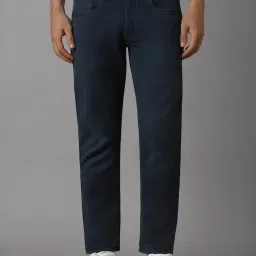 Louis Philippe Navy Regular Fit Jeans image 1