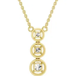Sparkles Lab Grown Diamond 14k (585) Yellow Gold Pendant for Women image 3