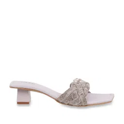 Mochi Women's Lilac Casual Sandals image 1