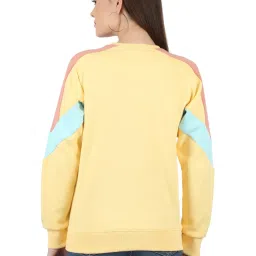 Monte Carlo Yellow & Pink Printed Sweatshirt image 2