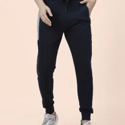 People by Pantaloons Navy Regular Fit Joggers image 1