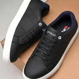 Spykar Men's SANTOS Black Casual Sneakers-picture-36