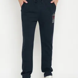 Cantabil Navy Regular Fit Trackpants image 1