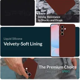 Sprig Back Cover for SAMSUNG GALAXY S24 FE 5G (Brown) image 2