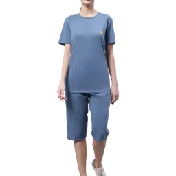 Vimal Jonney Blue T-Shirt With Capris image 1