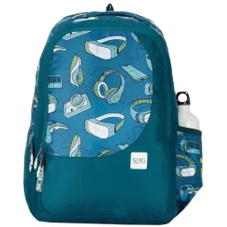 Wiki 29.5 Ltrs Blue Medium Backpack image 1