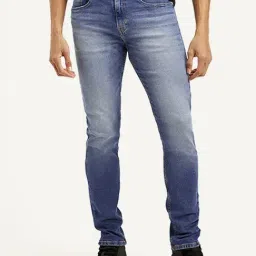 Levi's 512 Blue Cotton Slim Fit Jeans-picture-21