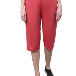 Vimal Jonney Pink Regular Fit Mid Rise Capris image 1