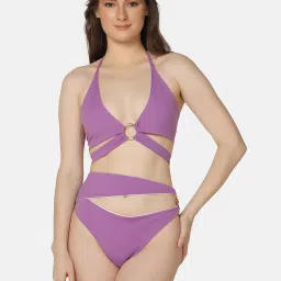 Da Intimo Purple Bikini Set image 1