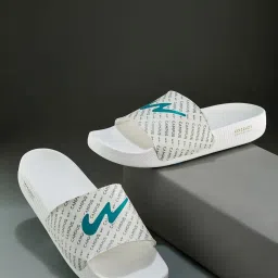 Campus Men's Off White Slides image 1