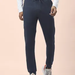 Ajile by Pantaloons Navy Cotton Slim Fit Joggers image 1
