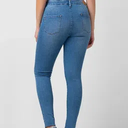 Spykar Blue High Rise Jeans image 2