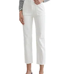 Kotty White Slim Fit High Rise Jeans image 1