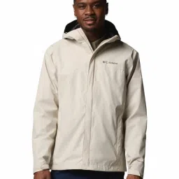 Columbia Mens Beige Omni-Tech Watertight II Rain Jacket image 1