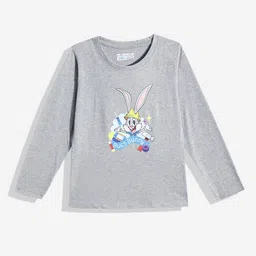 Eteenz Girls Bugs Bunny Printed T-shirt-picture-11