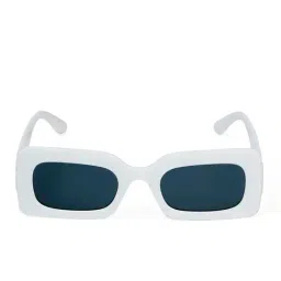 Joker & WItch Pretza Black UV Protection Rectangular Unisex Sunglasses image 4